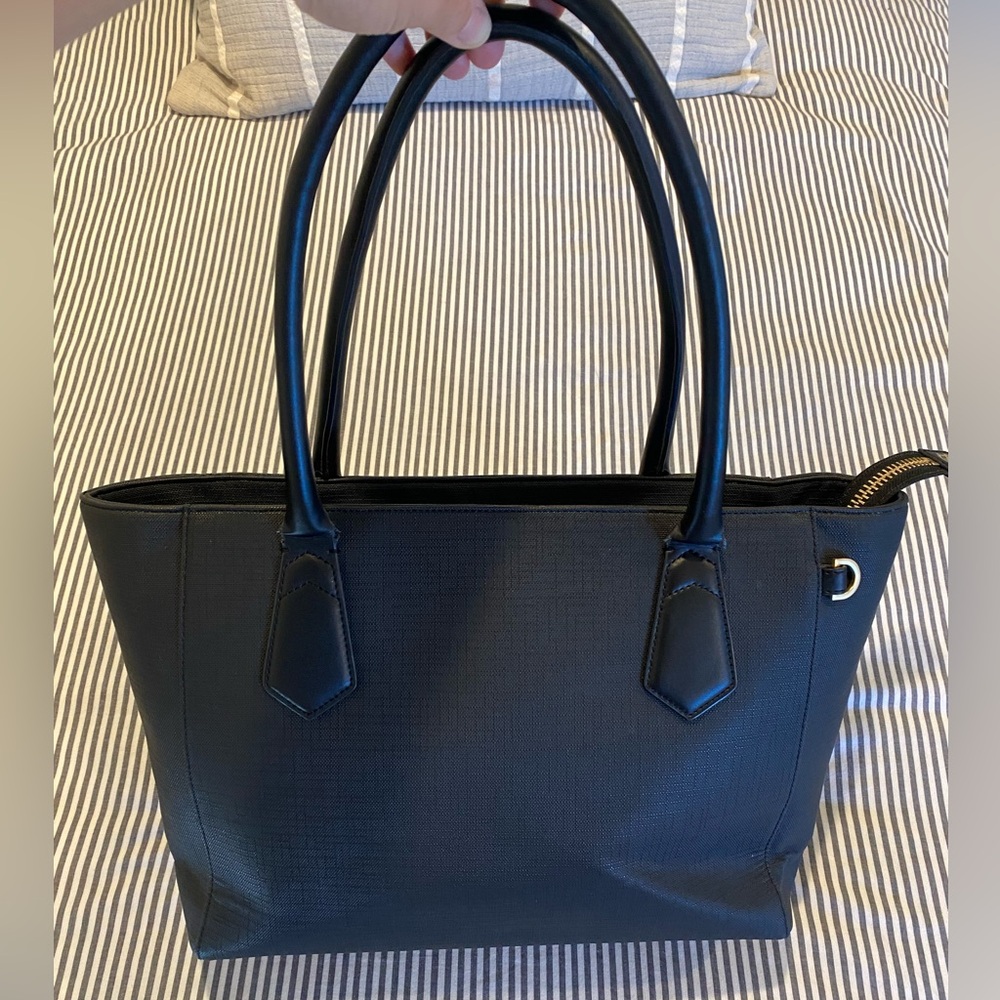 Dagne Dover Onyx Black Signature Classic Tote